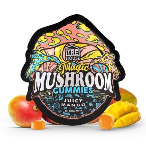 TreHouse Juicy Mango Magic Mushroom Gummies