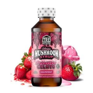 TreHouse Strawberry Gelato Magic Mushroom Syrup